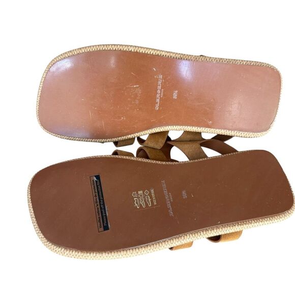 Clergerie Eilis Suede Sandals made in Portugal size 38.5/8US NWOB - Picture 6 of 7